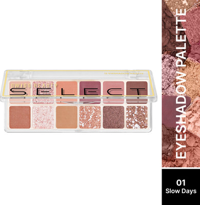 SWISS BEAUTY Select Eyeshadow Palette- Slow Days 10 g(Multicolor)