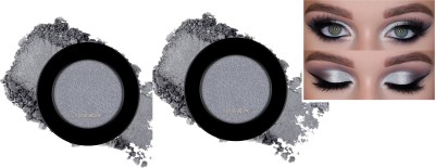 tanvi27 Shimmery Finish Exposed 5D Grey Wet Eyeshadow Combo 10 g(GREY)