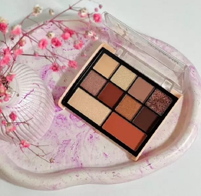 GFSU - GO FOR SOMETHING UNIQUE New Matte and Shiny Pigmented Beauty Eyeshadow Palette pack of 1 12 g(MULTICOLOR)