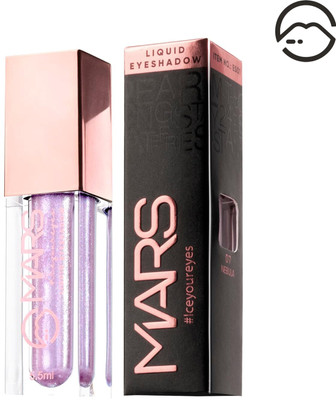 MARS Metallic Liquid Glitter Eyeshadow | Waterproof & Highly Pigmented 5.5 ml(07-NEBULA)