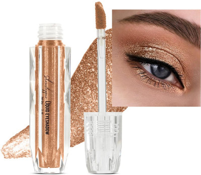 Yuency Non-Transfer and Insta Dry Waterproof Liquid Eyeshadow 2 ml(Desert Gold)