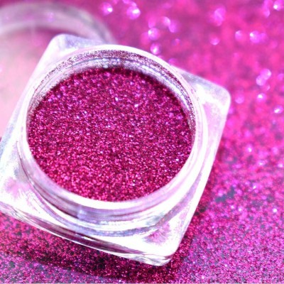 Emijun Shimmery Shiny Glitter Pink Eye Shadow & Highlighter Powder 2 ml(PINK)
