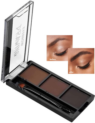 BLUEMERMAID Palette Eyebrow Enhancer Waterproof And Long Lasting 7.2 g(MULTI COLOR)