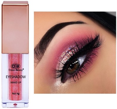 OCEAN BEAUTY Long-lasting & glamorous look all day long LIQUID EYE SHADOW 4 g(PINK)