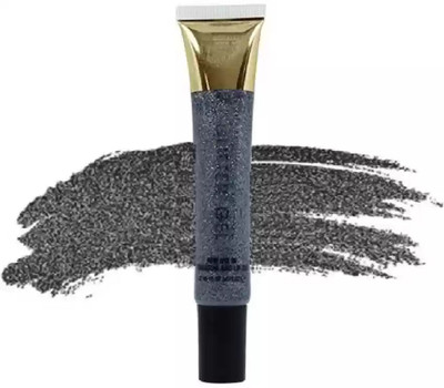 nn glitter eyeshadow with lip watre proof long lasting easy to use (pack of 1) 22 ml(grey)