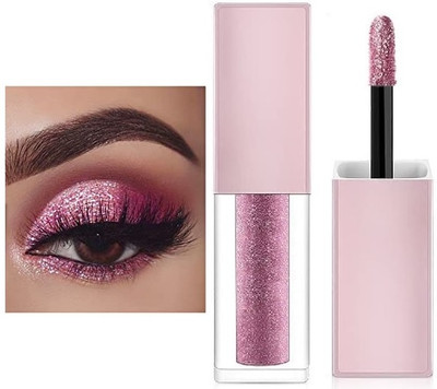 NADJA Perfect Quality Metallic Pink Liquid Eyeshadow Waterproof & Highly Pigmented 4 g(PINK)