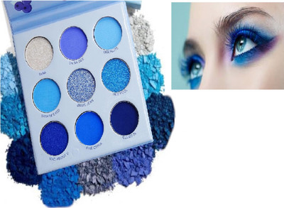 Luipui 9 COLOR EYESHADOW PALETTE TRENDING PACK OF 1 9 g(MULTICOLOR)
