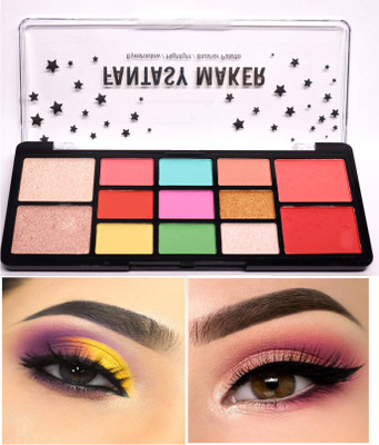 DARVING 13 Colors Eyeshadow Palette Professional Matte Makeup Pallet 18 g(MULTI COLOR)