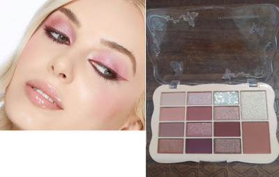 GFSU - GO FOR SOMETHING UNIQUE Glitter Eyeshadow Palette,14 Colors Sparkle Shimmer Eye Shadow 24 g(multicolor)