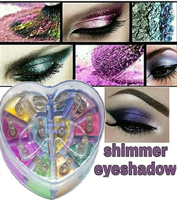 Sheny Best Quality shimmer shiner powder eyeshadow give a attrative eyes look 18 g(MULTICOLOR)