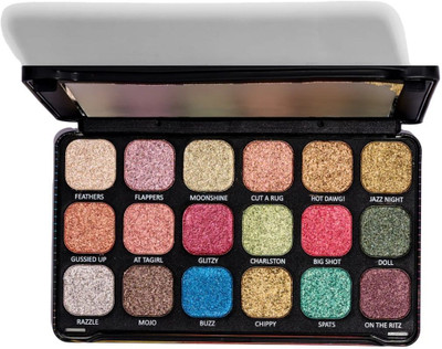 Europe Girl Diamond Eyeshadow Palette - Glow On 18 g(Multicolor)