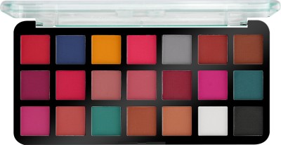 Beauty Berry Long Wearing Matte Eyeshadow Palette with 21 Highly Pigmented Shades 21 g(Shade - 01)