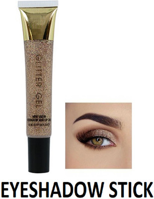 nn gel glitter new easy to use best eyeshadow tube pack of 1 22 ml(golden)