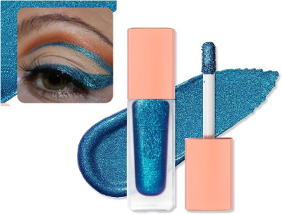 USBK Eyeshadow With Radiant Shimmer Finish | Non-Transfe 4 g(Blue)