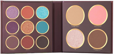 MARS 9 Eyeshadow Palette with 1 Highlighter, Blusher, Bronzer & Compact Powder 16 g(02-Delhi)