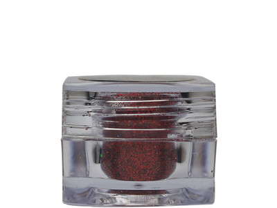 Veoni Belle Sparkle Glitter Powder Eyeshadow shimmer for eye makeup - Ruby Red(Red)