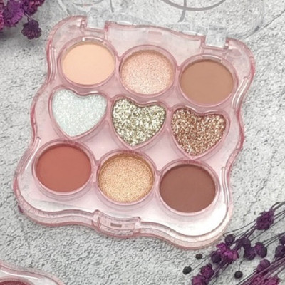 GFSU - GO FOR SOMETHING UNIQUE New 9 Eyeshadow Palette Metalic Shimmery Finish Eyeshadow Palette 11 g(Multicolor)