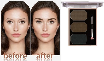 GABBU long lasting Matte Eyebrow Fix Powder Palette/2(MULTICOLOUR)