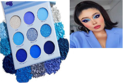 Luipui BEST MATTE FINISH EYESHADOW PALETTE PACK OF 1 9 g(MULTICOLOR)