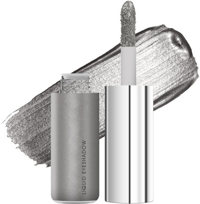 ADJD Highly Pigmented & Long Lasting Eyeshadow Metallic Liquid Grey Eyeshadow 7 g(Grey)