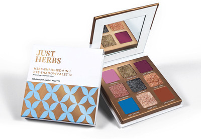 Just Herbs Natural 9 in 1 Eyeshadow Palette - Night Palette 9 g(Moonlight)