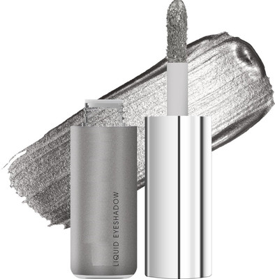 AFARAXIA Waterproof Liquid Eyeshadow Glitter Pigments Shimmer Metallic 7 ml(Metallic grey)