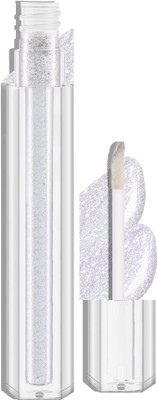 ADJD Liquid Metallic Eyeshadow for Women- Eye MakeupSmooth Glide Insta Dry Formula 5 ml(white)