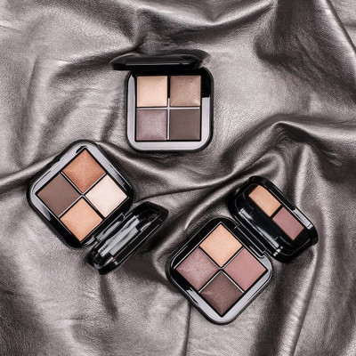 ADJD 4 Baked Eyeshadows for Dry and Wet Use Smoky Eyes Eyeshadow Palette 36 g(multi colour)