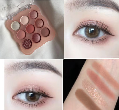 REIMICHI Shimmer and Matte Eyeshadow Palette 13 g(multi color)