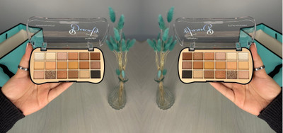 Emijun 15 Eyeshadow Palette Shimmer and Matte Eyeshadow kit Palette COMBO 31 g(MULTI COLOR)