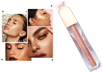 Sheny Long Lasting & Waterproof Golden Liquid Eye shadow 5 ml(golden)