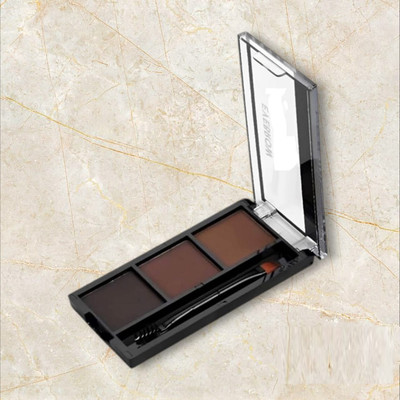 REIMICHI 3-in-1 Eyebrow Palette Pigments, Smudge Proof, Longlasting Eye Make-up 9 g(MULTI COLOR)