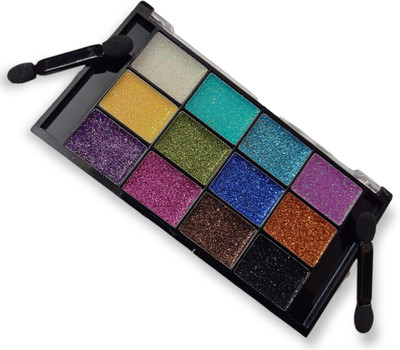 GFSU - GO FOR SOMETHING UNIQUE Eye makeup palette | 12 color glitter eyeshadow palette 21 g(Multi)