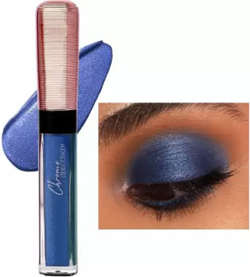 HUZURLU Glitter Eyeliner Blue Color Waterproof Sparkle Eyeliner 7 ml(BLUE)