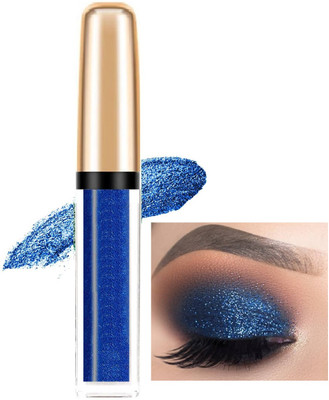 Emijun Eye make up shimmery shine liquid water proof eye shadow 7 ml(blue)