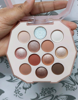 manasona Long lasting and High Pigment Silky Powder Eye Shadow For Girls 9 g(Multi)