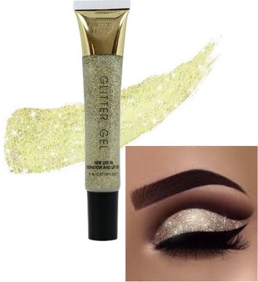 nn soft and smooth glitter new eyeshadow perfect pack of 1 22 ml(golden)