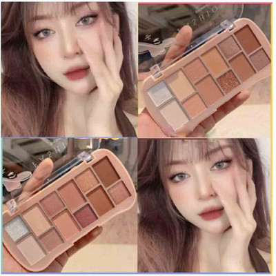 Emijun 12 Shade Ultra Pigmented Smoky Eyes Eyeshadow COMBO 31 g(MULTI COLOR)