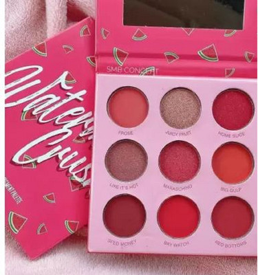 Luipui trendy 9 color eyeshadow palette makeup 9 g(multicolor)