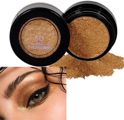GABBU 5D Wet Eyeshadow for Shimmer, Highly Pigmented Makeup 4.5 g(GOLD)