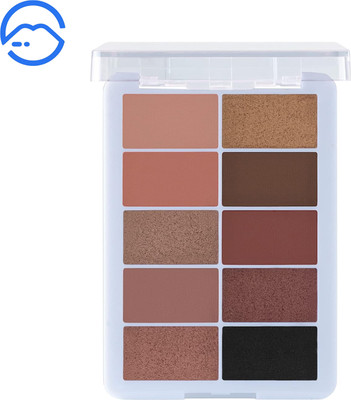 MARS Shimmer and Matte Eyeshadow Palette | 10 Highly Pigmented & Blendable Shades 10 g(Shade-02)