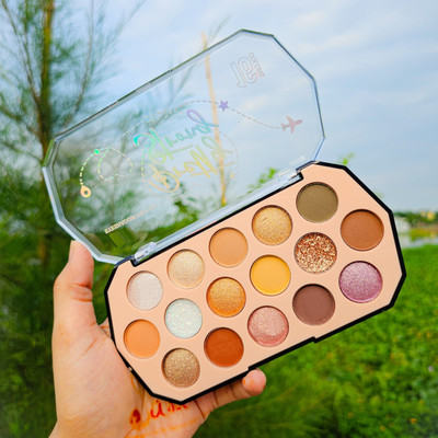 tanvi27 Best 16 colors pretty Strong Eyeshadow Palette 17.6 g(Multi Color)