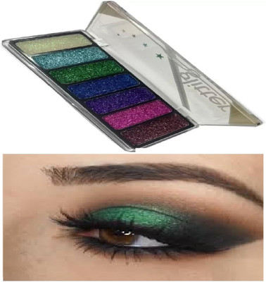 Luipui trending matte look glitter eyeshadow palette 1 11.26 g(multicoor)