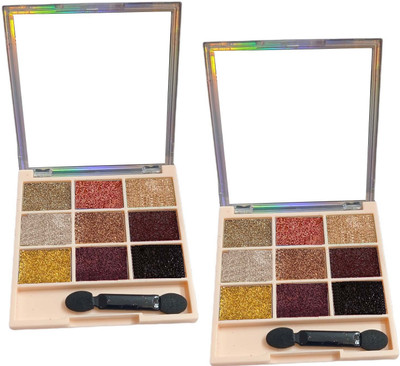 tanvi27 Shimmer Eyeshadow Gel Shiny Metallic Eyes Pigments Combo 20 g(MULTI COLOR)