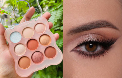 Arcanuy Little One Eyeshadow Palette Ultra Pigmented Longlasting Eye Make Up,Pocket Size 13 g(Multicolor)