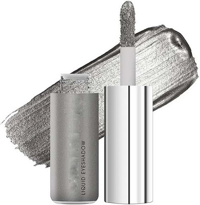 Jiwoo Highly Pigmented & Long Lasting Eyeshadow Metallic Liquid Grey Eyeshadow(Grey)