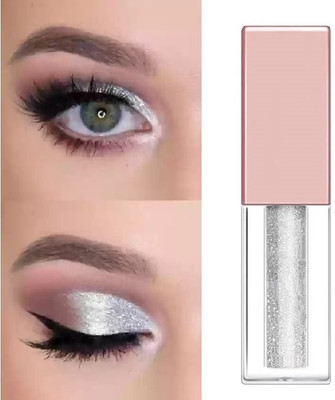 SEUNG BEST SHIMMERY LIQUID EYE SHADOW BEST FOR EYE MAKEUP 4 ml(SILVER)