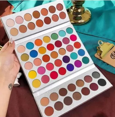 Ashav Huda Me Eyeshadow Palette Matte Professional 63 Colors Eyeshadow 70 g (Multicolor) 70 g(Eyeshadow)