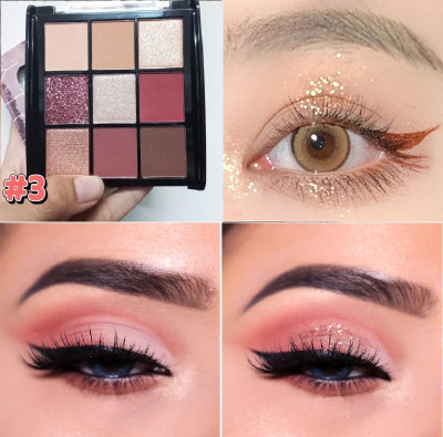 REIMICHI Eyeshadow Palette Matte Shimmer Korean 13.5 g(MULTICOLOR)