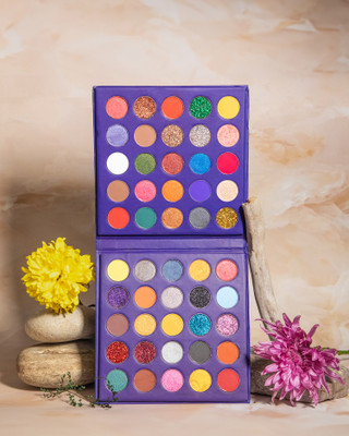 RONZILLE Eyeshadow Palette 50 Colors Mattes And Shimmers Long Lasting Makeup Palette Kit 100 g(Multicolor)